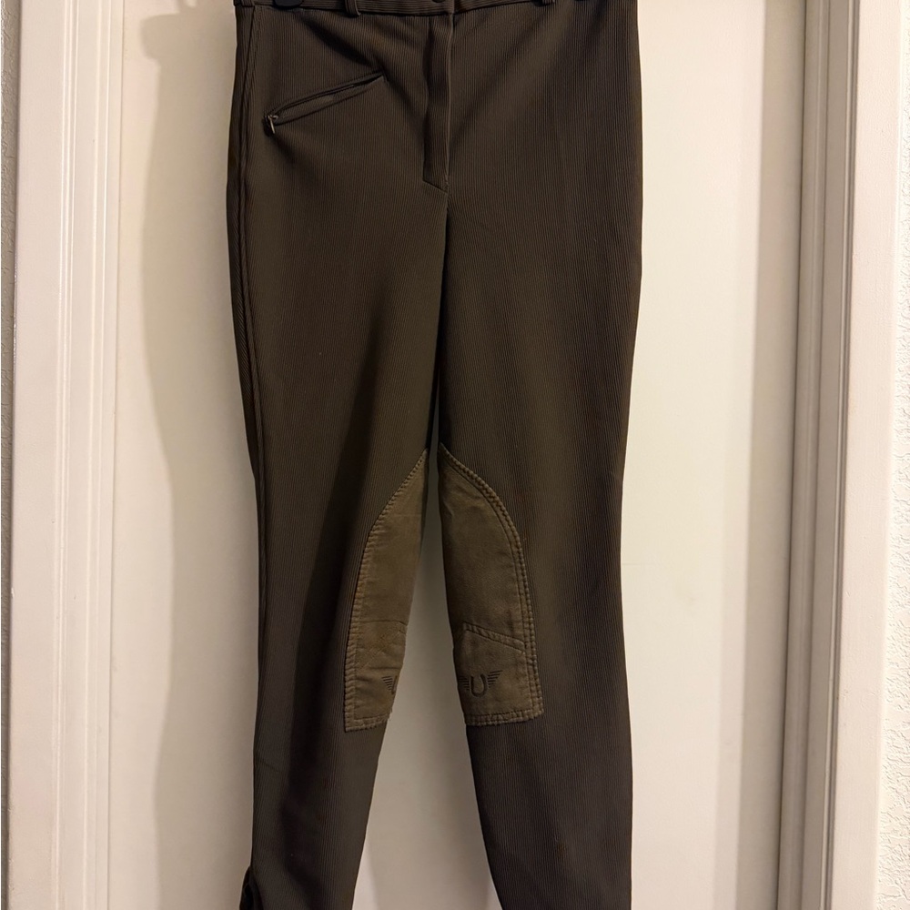 TuffRider Ribb Knee Patch Breeches 30 Long